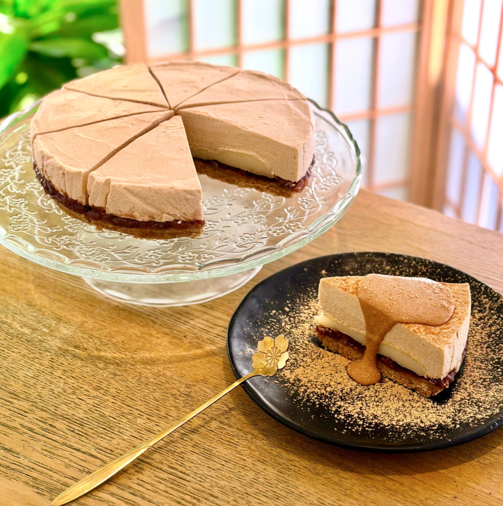 (whole cake) kinako mochi cheesecake