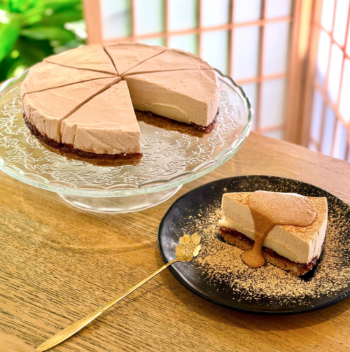 (whole cake) kinako mochi cheesecake